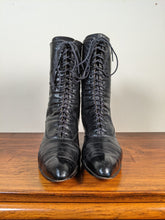 Load image into Gallery viewer, c. 1910s-1920s Black Boots | Approx Sz. 7.5-8