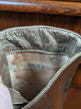 Load image into Gallery viewer, c. 1910s-1920s Olive Brown Boots | Approx. Sz. 7-7.5