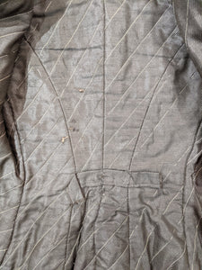 c. 1900s Silk Velvet + Lambsool Jacket