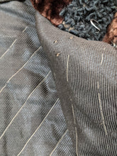 Load image into Gallery viewer, c. 1900s Silk Velvet + Lambsool Jacket