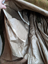 Load image into Gallery viewer, 1890s Green Wool + Silk Dress
