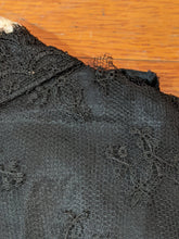 Load image into Gallery viewer, c. 1900s Black + Pink Silk Bodice