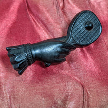 Load image into Gallery viewer, c. 1890s-1900s Hand + Tennis Brooch