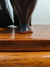 Load image into Gallery viewer, c. 1910-1920s Blue/Green Louis Heel Boots | Approx Sz 6-6.5