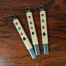 Load image into Gallery viewer, c. 1920s-30s Celluloid Bridge Pencil Pendant