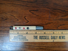 Load image into Gallery viewer, c. 1920s-30s Celluloid Bridge Pencil Pendant