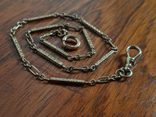 Load image into Gallery viewer, c. 1900s-1910s 14k Gold Watch Chain | 13 1/8"