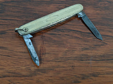Load image into Gallery viewer, c. 1900s-1910s Gold Filled Pocket Knife Pendant