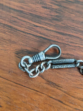 Load image into Gallery viewer, Turn of the Century Silver + Rose Gold Niello Chain | 10.75"