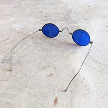 Load image into Gallery viewer, c. 1890s-1900s Cobalt Blue Tinted Glasses