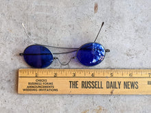 Load image into Gallery viewer, c. 1890s-1900s Cobalt Blue Tinted Glasses