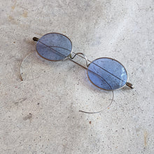 Load image into Gallery viewer, c. 1890s-1900s Light Blue Tinted Glasses