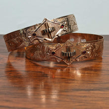Load image into Gallery viewer, c. 1880s Pair of Gold Filled Bracelets