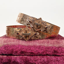 Load image into Gallery viewer, c. 1880s Pair of Gold Filled Bracelets