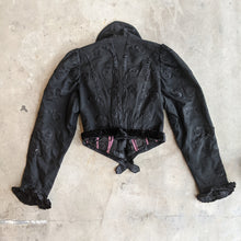 Load image into Gallery viewer, Early 1900s Wool + Silk Bodice or Jacket | Study + Display