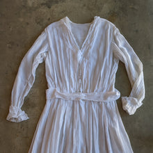 Load image into Gallery viewer, 1910s B. Altman Cotton Dress