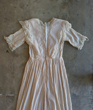 Load image into Gallery viewer, 1910s Pink Cotton Silk Blend Dress | Study + Pattern