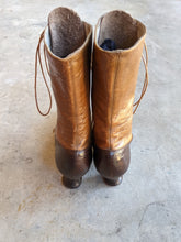 Load image into Gallery viewer, c. 1910s-1920s Two-Tone Brown Boots | Approx Sz 6