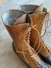 Load image into Gallery viewer, c. 1910s-1920s Two-Tone Brown Boots | Approx Sz 6