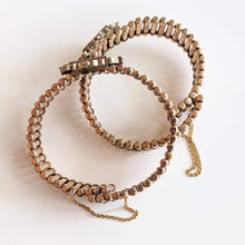 Load image into Gallery viewer, c. 1880s Pair of Gold Filled Stretch Bracelets