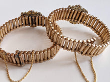 Load image into Gallery viewer, c. 1880s Pair of Gold Filled Stretch Bracelets