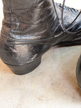 Load image into Gallery viewer, c. 1910s Black Lace Up Boots | Approx Sz 7.5-8