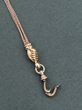 Load image into Gallery viewer, Early 19th c. Georgian 14k Gold Fist Long Guard Chain