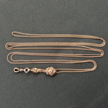 Load image into Gallery viewer, Early 19th c. Georgian 14k Gold Fist Long Guard Chain