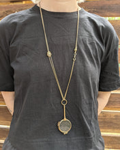 Load image into Gallery viewer, Early 19th c. Georgian 14k Gold Fist Long Guard Chain