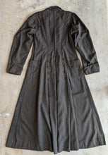Load image into Gallery viewer, 1900s Edwardian Long Coat in Brown/Black