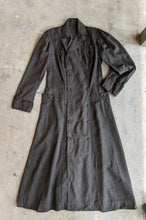 Load image into Gallery viewer, 1900s Edwardian Long Coat in Brown/Black