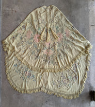 Load image into Gallery viewer, c. 1900s-1910s Pastel Silk Shawl Wrap