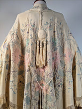 Load image into Gallery viewer, c. 1900s-1910s Pastel Silk Shawl Wrap