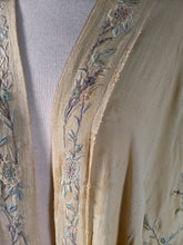 Load image into Gallery viewer, c. 1900s-1910s Pastel Silk Shawl Wrap
