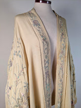Load image into Gallery viewer, c. 1900s-1910s Pastel Silk Shawl Wrap
