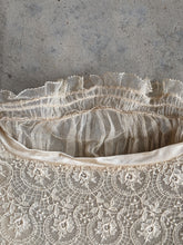 Load image into Gallery viewer, c. 1916 Net Lace + Silk Dress