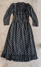 Load image into Gallery viewer, Turn of the Century Blue Cotton Dress