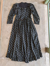 Load image into Gallery viewer, Turn of the Century Blue Cotton Dress