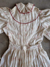 Load image into Gallery viewer, Turn of the Century Cotton Printed Dress