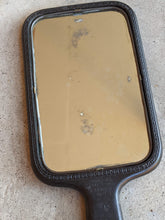 Load image into Gallery viewer, 19th c. "Diatite" Hand Mirror - "The Nodding Violet"