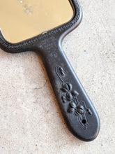 Load image into Gallery viewer, 19th c. "Diatite" Hand Mirror - "The Nodding Violet"