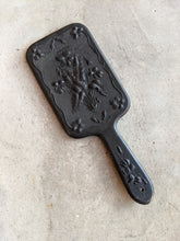 Load image into Gallery viewer, 19th c. "Diatite" Hand Mirror - "The Nodding Violet"