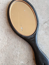 Load image into Gallery viewer, 19th c. Thermoplastic Hand Mirror (Likely by Florence)