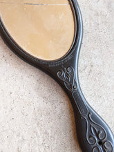 Load image into Gallery viewer, 19th c. "Florence" Shellac Hand Mirror | As Is Cracked Glass