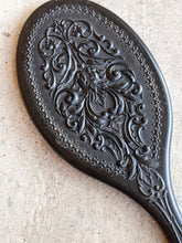 Load image into Gallery viewer, 19th c. "Florence" Shellac Hand Mirror | As Is Cracked Glass