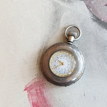 Load image into Gallery viewer, c. 1890s Coin Silver Pocket Watch