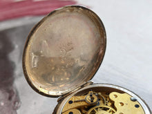 Load image into Gallery viewer, c. 1890s Coin Silver Pocket Watch