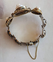 Load image into Gallery viewer, 19th c. 14k Gold Cameo Bracelet - The Three Graces