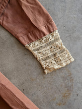 Load image into Gallery viewer, c. 1908-1909 Peach Silk Dress | Study + Display