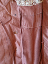 Load image into Gallery viewer, c. 1908-1909 Peach Silk Dress | Study + Display